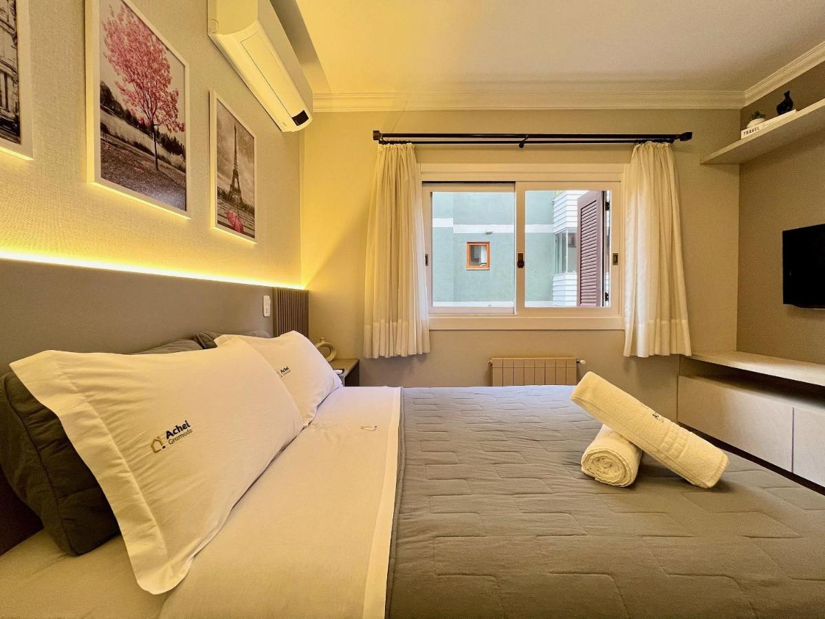 Apartamento Palladio 1Dorm Centro By Achei غرامادو المظهر الخارجي الصورة