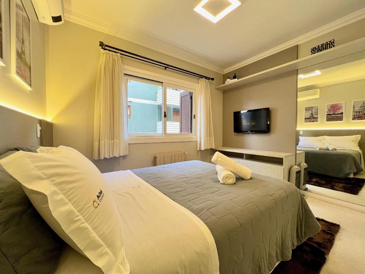 Apartamento Palladio 1Dorm Centro By Achei غرامادو المظهر الخارجي الصورة