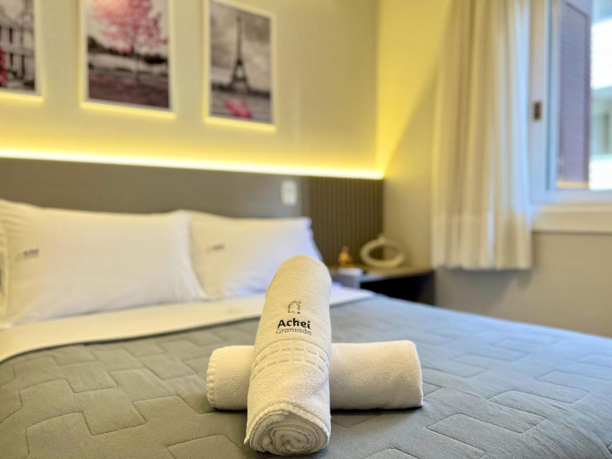 Apartamento Palladio 1Dorm Centro By Achei غرامادو المظهر الخارجي الصورة