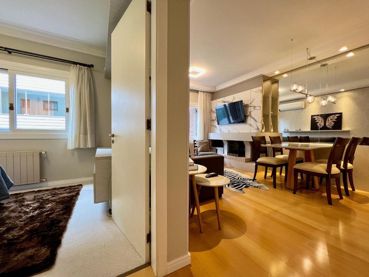 Apartamento Palladio 1Dorm Centro By Achei غرامادو المظهر الخارجي الصورة