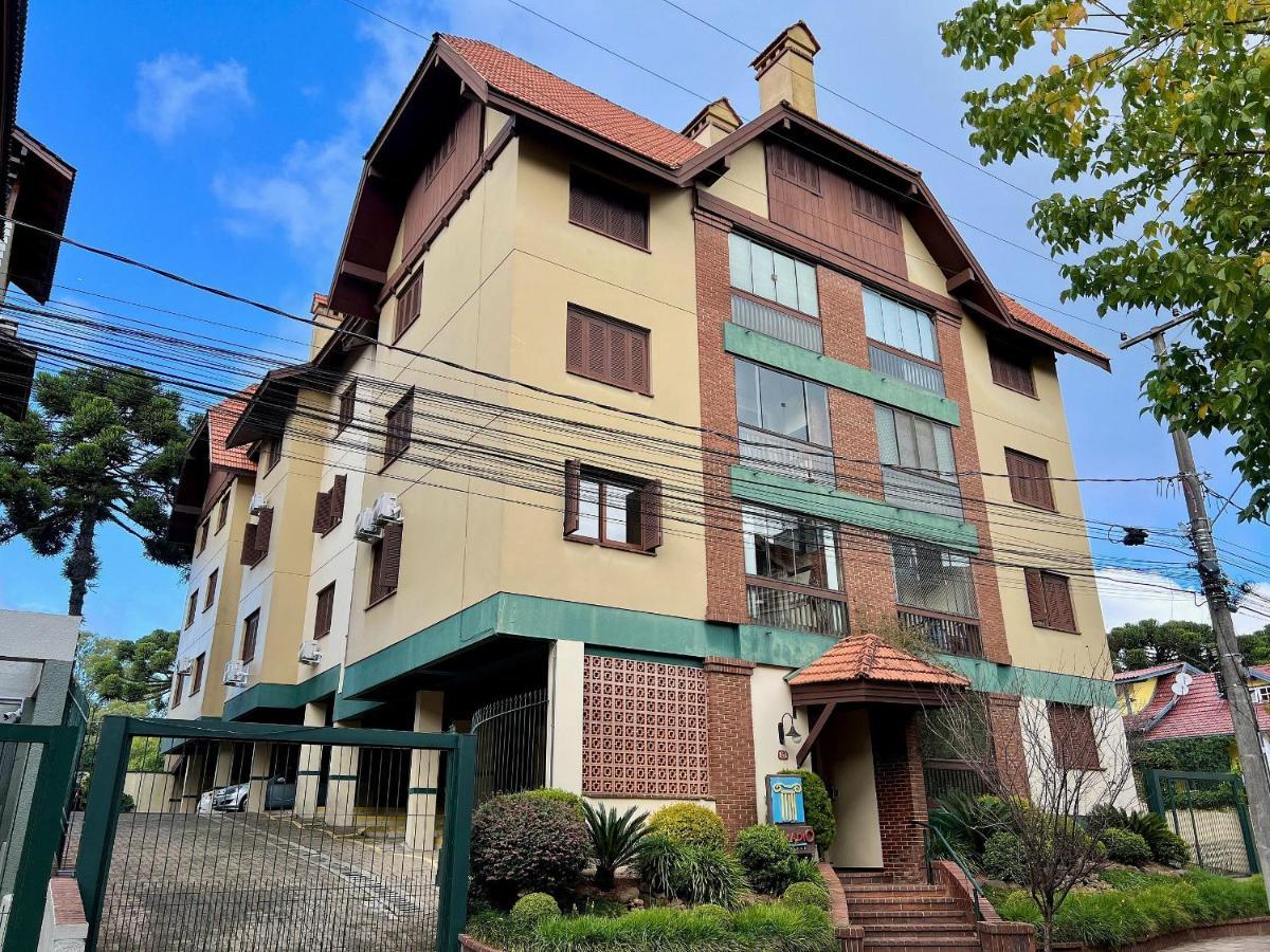 Apartamento Palladio 1Dorm Centro By Achei غرامادو المظهر الخارجي الصورة